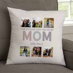 Lofaris Mom Photo Family Love Custom Pillow Perfect For Gift
