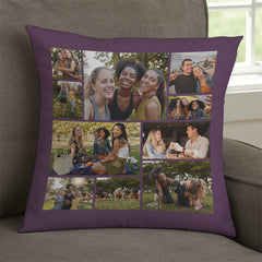Lofaris Multiple Photo Personalized Pillow For Family Friend