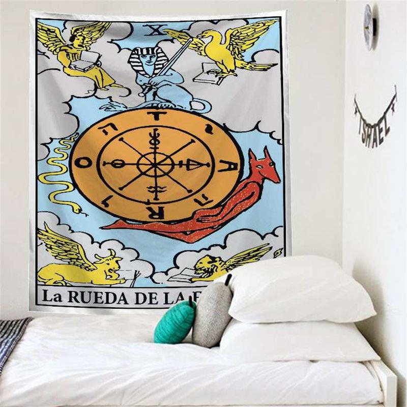 Lofaris Mysterious Ancient Characters Divination Wall Tapestry