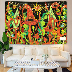 Lofaris Mysterious Creature Trippy Novelty Cartoon Wall Tapestry