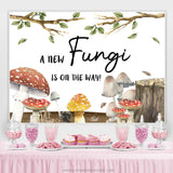 Load image into Gallery viewer, Lofaris New Fungi Is On The Way Gender Reveal Baby Shower Backdrop