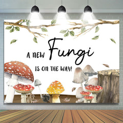 Lofaris New Fungi Is On The Way Gender Reveal Baby Shower Backdrop