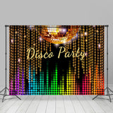 Load image into Gallery viewer, Lofaris Night Shining Vintage Disco Party Backdrop for Adults