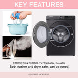 Load image into Gallery viewer, Lofaris Oh Baby Cobweb Castle Bat Shower Round Backdrop