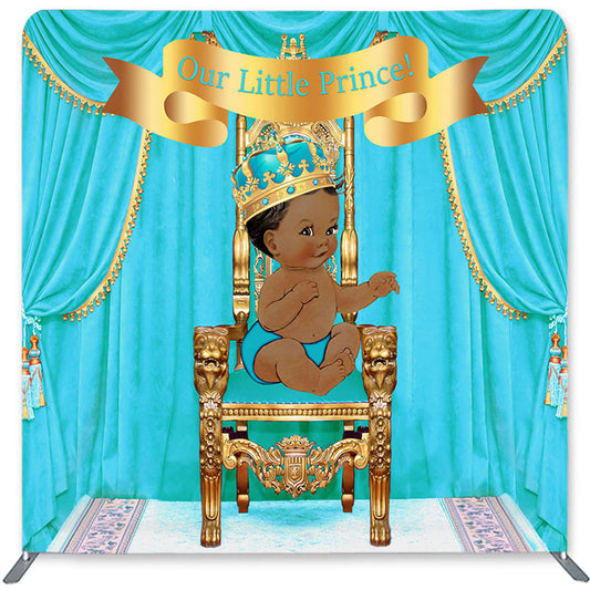 Lofaris Our Little Princess Double-Sided Backdrop for Baby Shower
