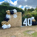 Load image into Gallery viewer, Lofaris Shimmer Wall Backdrop DIY Photo Booth Best For Birthday