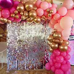 Lofaris Mirror Sequin Backdrop Favor Photo Booth Best For Bridal Shower