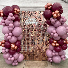 Lofaris Shimmer Wall Decoration Favor Photo Booth For Anniversary Wedding