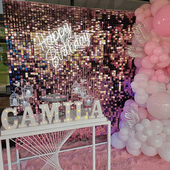 Lofaris Party Shimmer Wall Decoration Favor Photo Booth For Events
