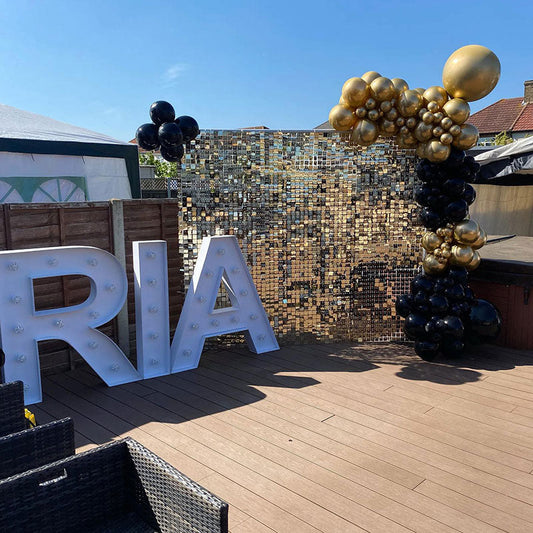 Lofaris Party Supply Sequin Wall Panel For Birthday Decorations