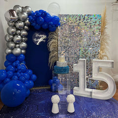 Lofaris Party Supply Sequin Wall Panel For Birthday Decorations