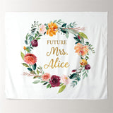 Load image into Gallery viewer, Lofaris Personalized Future Mrs Backdrop for Bridal Shower Party