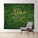 Load image into Gallery viewer, Lofaris Green Leaves Baby Shower Custom Backdrops for Photoshoot