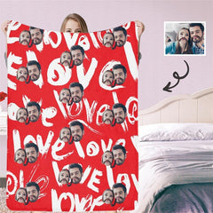 Lofaris Personalized Love Couples Blanket For Valentine¡¯s Day