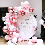 Load image into Gallery viewer, Lofaris Pink 109 Pack Balloon Arch Kit | Party Decorations - Rose Glod | white
