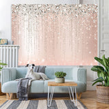 Load image into Gallery viewer, Lofaris Pink And Glitter Bokeh Happy Birthday Backdrop For Girl