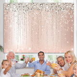 Load image into Gallery viewer, Lofaris Pink And Glitter Bokeh Happy Birthday Backdrop For Girl