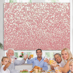 Lofaris Pink and Golden Glitter Bokeh Backdrop for Photoshoot