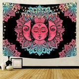 Load image into Gallery viewer, Lofaris Pink Divination Pattern Room Decoration Wall Tapestry