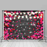 Load image into Gallery viewer, Lofaris Pink Love And Light With Wood Backdrop For Valentines