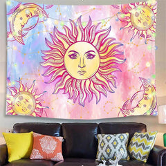 Lofaris Pink Mandala 3D Printed Art Decor Family Wall Tapestry