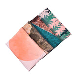 Load image into Gallery viewer, Lofaris Pink Sun Forest Mountain Abstract Landscape Wall Tapestry