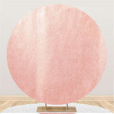 Load image into Gallery viewer, Lofaris Pink Texture Birthday Party Circle Backdrop For Girl
