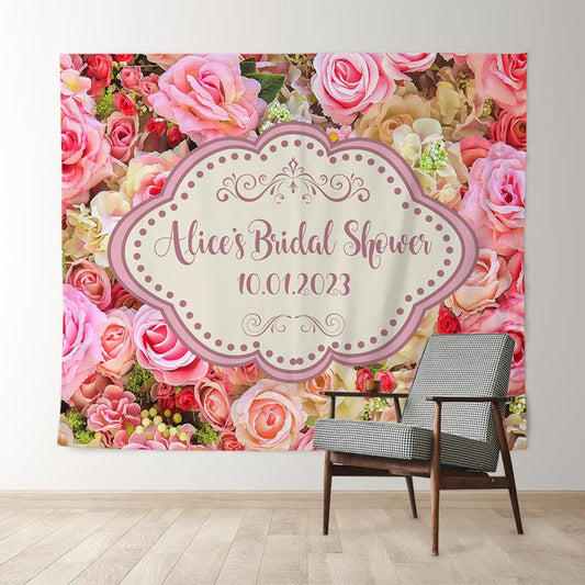 Lofaris Plenty Flowers Themed Lovely Sweet Wedding Backdrop