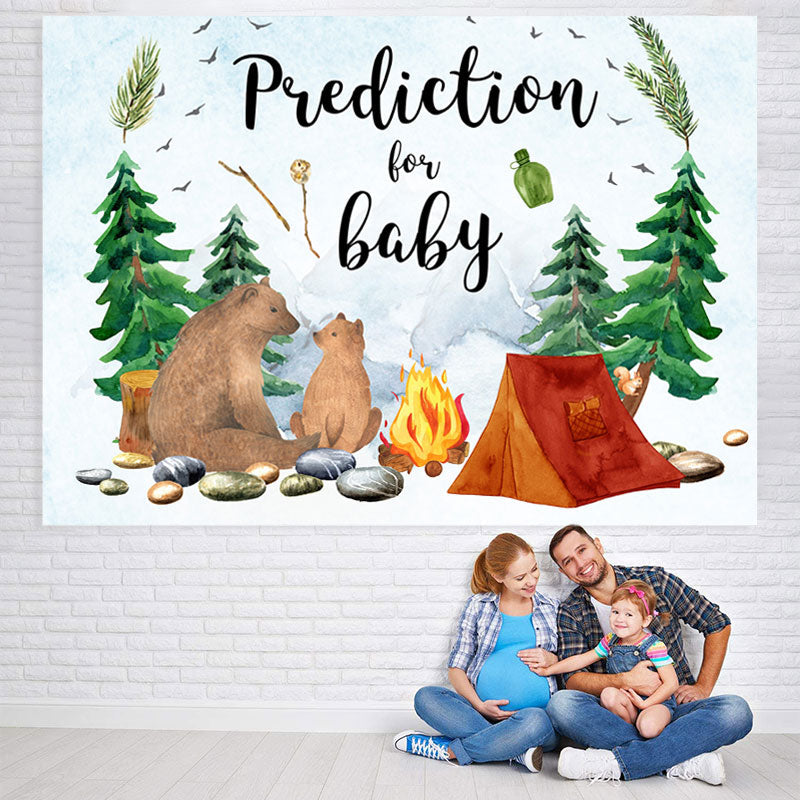 Lofaris Prediction for Baby Winer Shower Party Backdrop