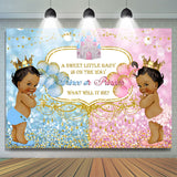Load image into Gallery viewer, Lofaris Prince Or Princess Baby Shower Backdrop For Party
