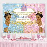 Load image into Gallery viewer, Lofaris Prince Or Princess Baby Shower Backdrop For Party