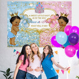 Load image into Gallery viewer, Lofaris Prince Or Princess Baby Shower Backdrop For Party
