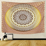 Load image into Gallery viewer, Lofaris Psychedelic Flower Lotus Bohemian Mandala Wall Tapestry