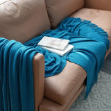 Load image into Gallery viewer, Lofaris Pure Color Knitted Blanket Decorated Sofa Cover