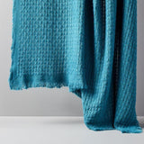 Load image into Gallery viewer, Lofaris Pure Color Knitted Blanket Jacquard Warp Knitting Decoration