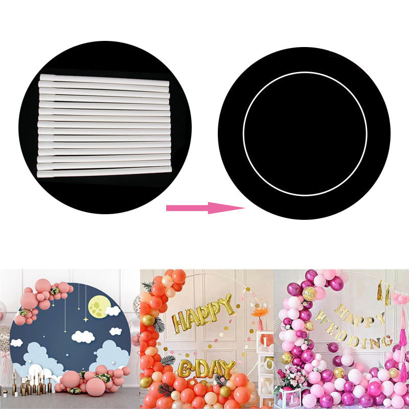Lofaris Simple PVC Support Ring for Round Backdrop | Balloon Arch