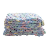 Load image into Gallery viewer, Lofaris Rainbow Color Queen Size Comfortable Warm Chunky Knit Blanket