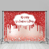 Load image into Gallery viewer, Lofaris Red Glitter And Diamonds Backdrop For Valentines Day