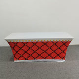 Load image into Gallery viewer, Lofaris Red Plaid Custom Stretch Table Cover For Party