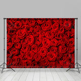 Load image into Gallery viewer, Lofaris Red Roses Clusters Theme Valentines Backdrop For Party