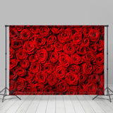 Load image into Gallery viewer, Lofaris Red Roses Clusters Theme Valentines Backdrop For Party