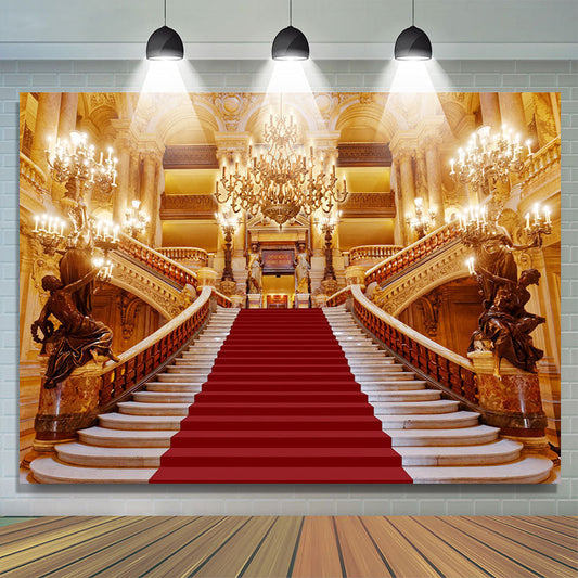 Lofaris Resplendent House Red Carpet Backdrop For Birthday