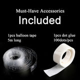 Load image into Gallery viewer, Lofaris Rose Gold DIY 130 Pack Balloon Arch Kit | Party Decorations - White