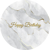 Load image into Gallery viewer, Lofaris Round Abstract Marbling Birthday Backdrop For Party