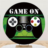 Load image into Gallery viewer, Lofaris Round Game Accessories Happy Birthday Backdrop For Boy
