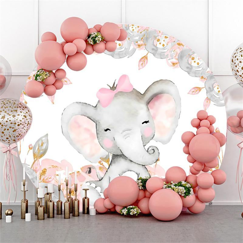 Honeycomb Yellow And Gray Elephant Baby Shower Decorations Its A