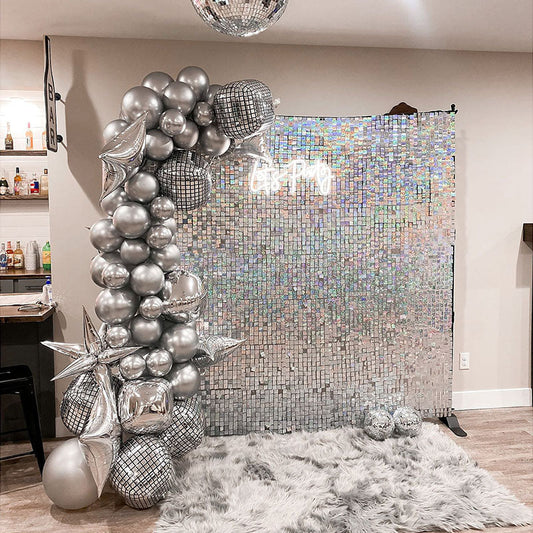 Lofaris Satin Shimmer Wall Panel For Decorations Wedding Anniversary Party