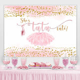 Load image into Gallery viewer, Lofaris Shes twtw cute happy second birthday backdrop for girl