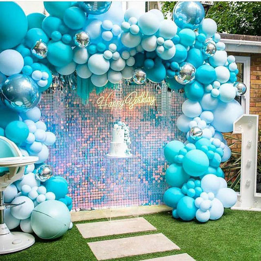 Lofaris Shimmer Curtains Wall Panels Glitter For Indoor Outdoor Ceremony