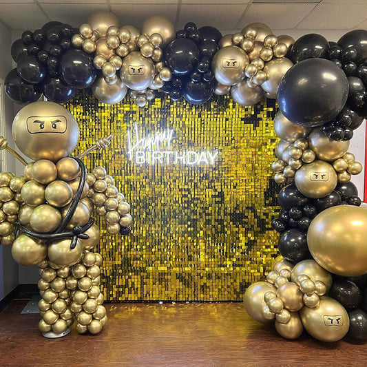 Lofaris Shimmer Panels Glitter Wall Backdrop Decoration For Party